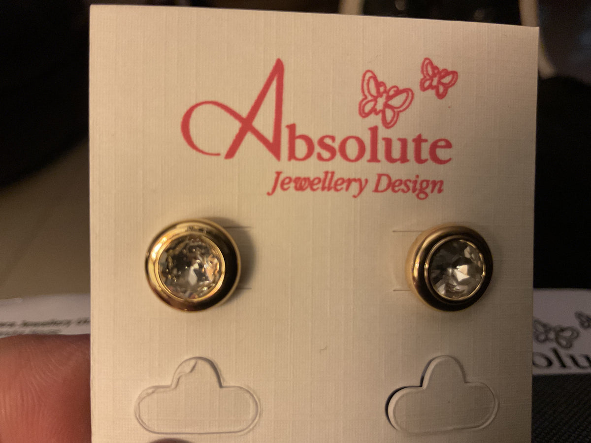 Gold Plated Stud Earrings
