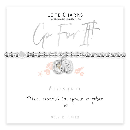 THE WORLD IS YOUR OYSTER BRACELET