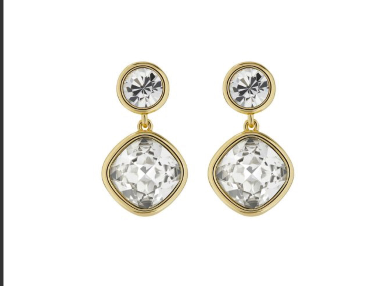 TED BAKER CRASET: Crystal Drop Earrings