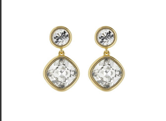 TED BAKER CRASET: Crystal Drop Earrings