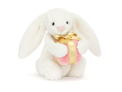 Jellycat Bashful Bunny With Present