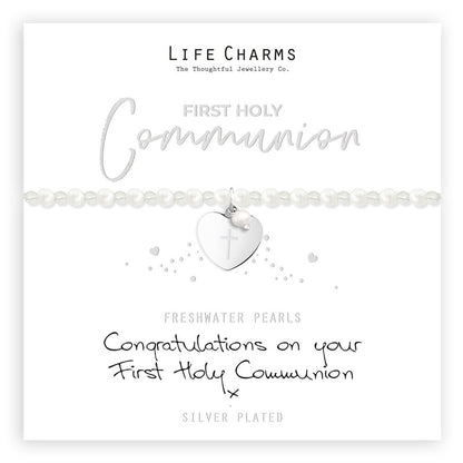 FIRST HOLY COMMUNION PEARL BRACELET