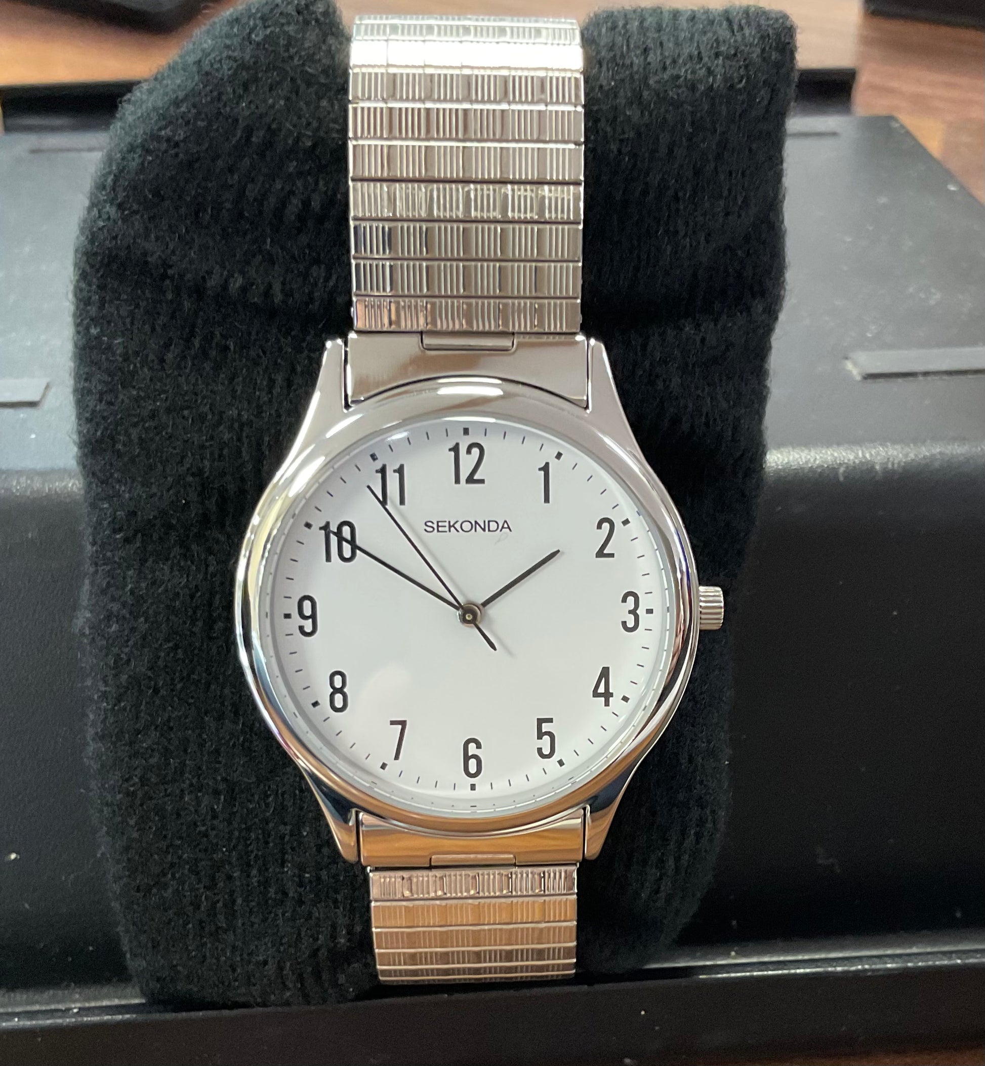 Sekonda gents expanding silver