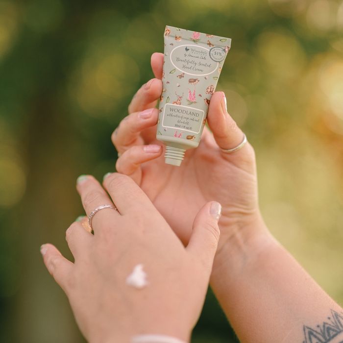 'WOODLAND' OWL AND HEDGEHOG MINI HAND CREAM