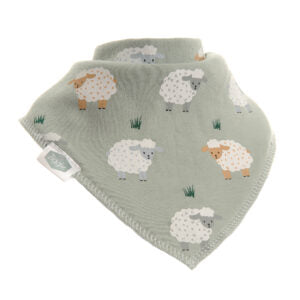 Ziggle Sheep and grasses Bib