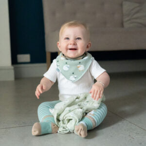 Ziggle Sheep and grasses Bib