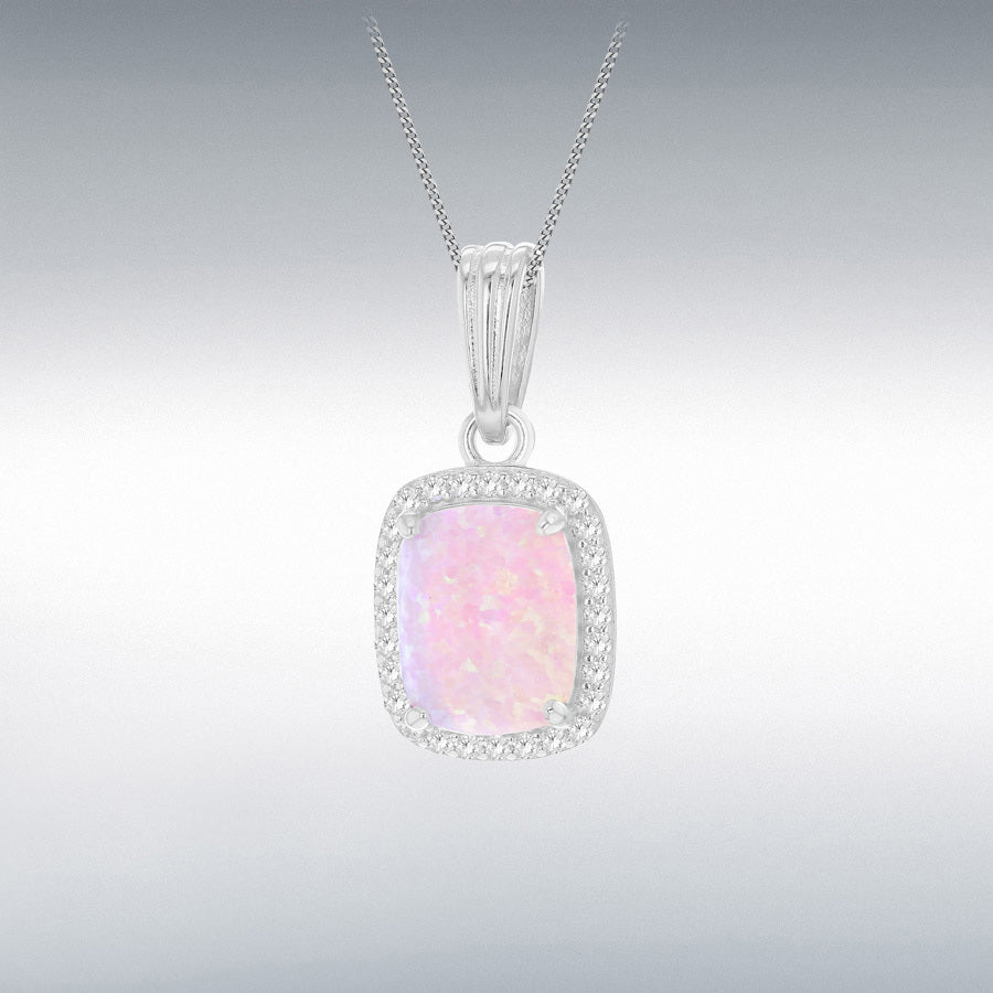 STERLING SILVER RHODIUM PLATED PENDANT