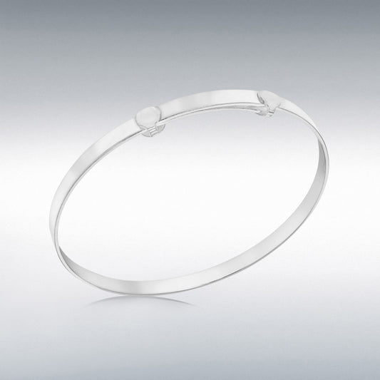 STERLING SILVER 3MM  BABY BANGLE