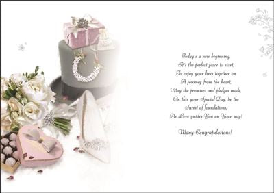 Wedding Niece & Husband Cards