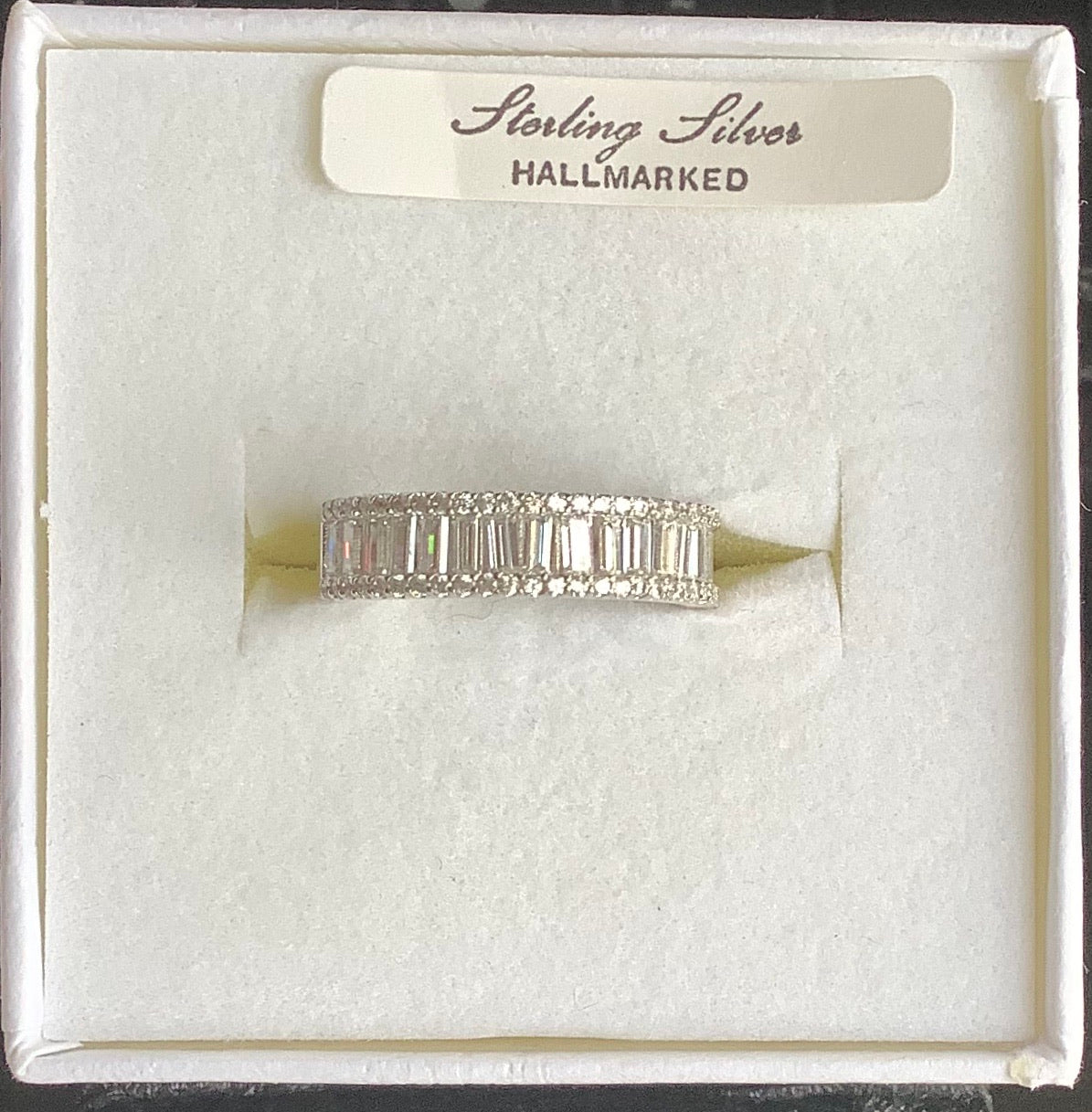 Silver CZ Ring