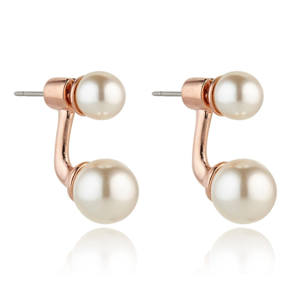 Ladies Pearl costume stud earrings