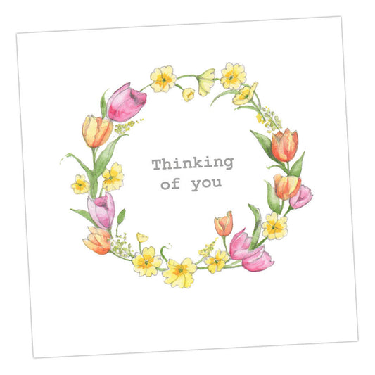 Thinking of You Floral Card