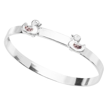 Silver childrens bangle