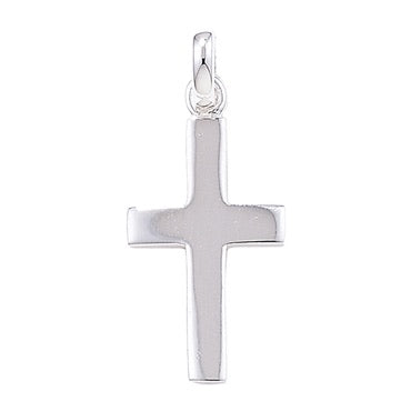 Silver cross and chain