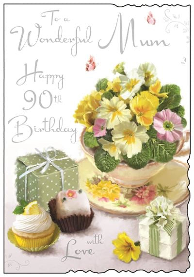 Mum 90th Birthday Cards