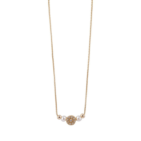 Ladies MAYA GOLD SHORT NECKLACE