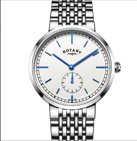 Rotary gents  stainless steel Canterbury watch