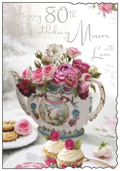 Mum 80th Birthday Cards