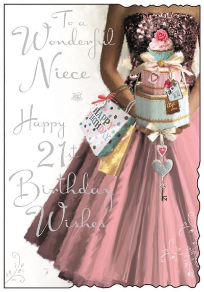 Niece 21st Birthday Cards