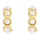 TED BAKER PHEONA PEARL BUBBLE HOOP EARRINGS