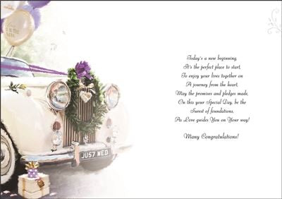 Wedding Nephew & Wife Cards