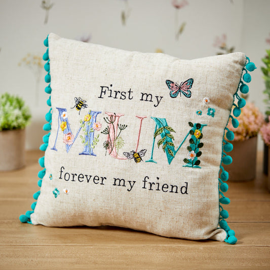 Floral Mum Cushion