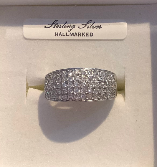 Silver CZ Ring